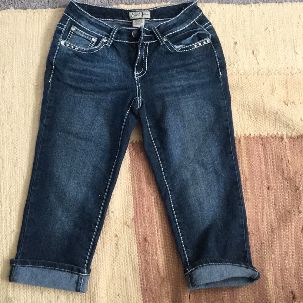 Denim Capri pants